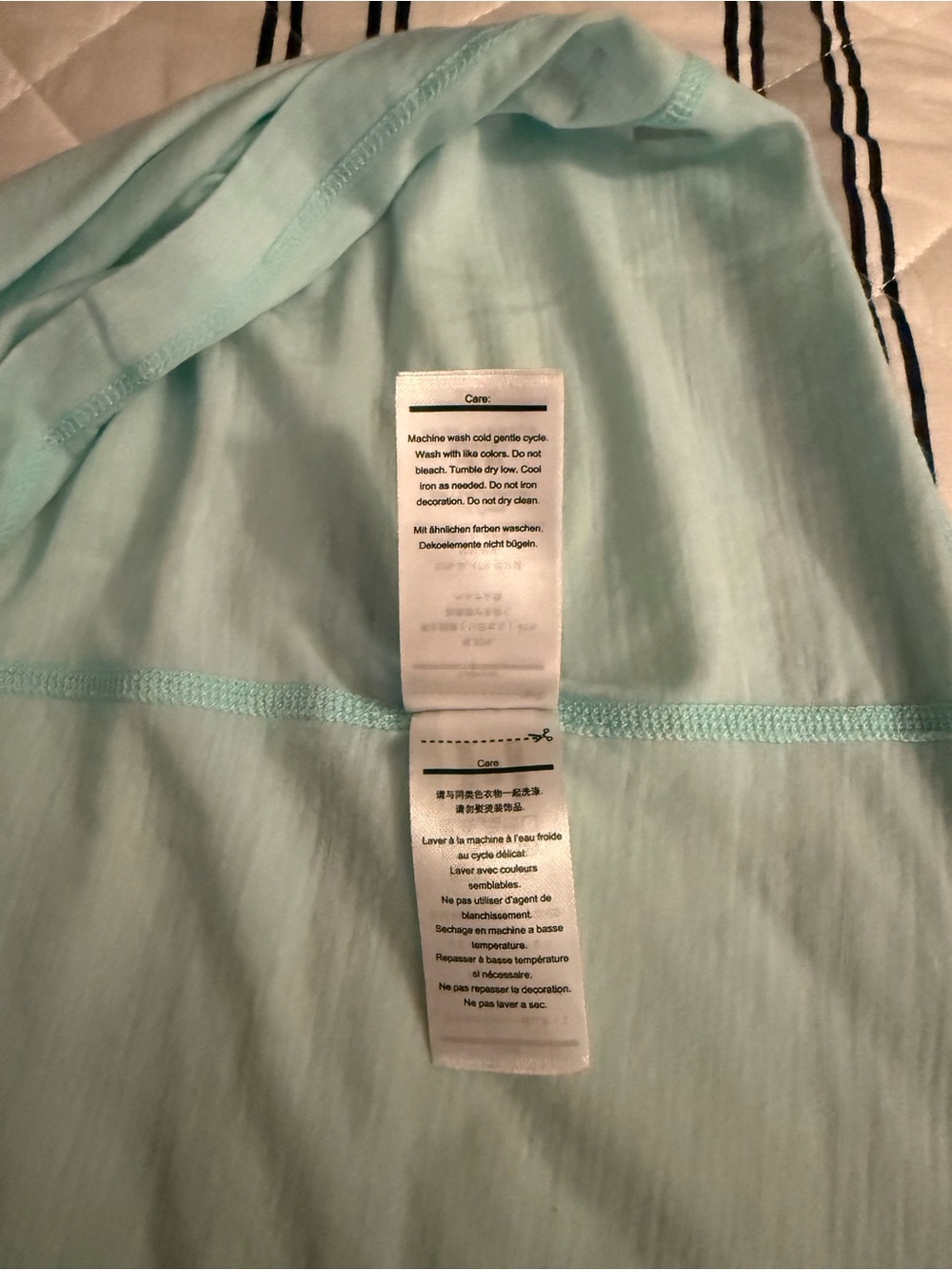 Women’s Smartwool Light Turquoise Medium Merino Sport 120 EUC Lightweight - Picture 11 of 11